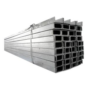 China Austenitic Stainless Steel Channel U SS Profile ASTM 316 304 201 321 0.4mm factory