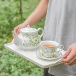 800ml Volume Europe Design Style Porcelain Coffee Tea Set for Afternoon Tea