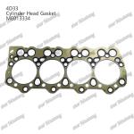 4D33 Cylinder Head Gasket Metal ME013334 Suitable For Mitsubishi Engine