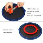 Sustainable Custom Logo Travel Collapsible Silicone Bowl