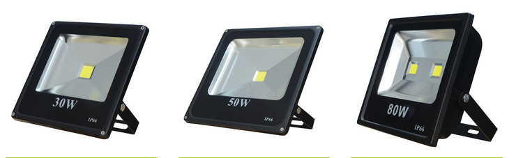 Ultra Slim 10-100W Waterproof LED Flood Lights Outdoor With 3 Years Warranty