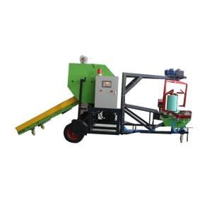 China 11Kw 50bales/Hr Silage Baler Machine Grass Hay Straw 6layers/Bale factory