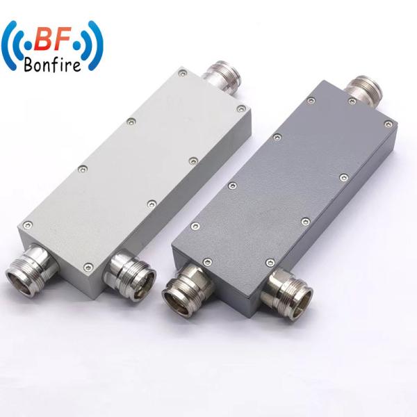 10dB 698MHz-3800MHz Cavity Directional Coupler with Low Insertion Loss and 300W