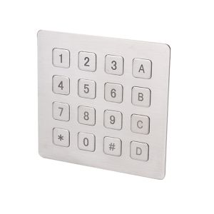 Matrix Type Industrial Numeric Keypad Ip65 Watertight For Access Control System