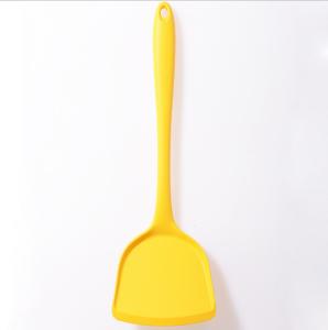 China Non Stick Utensils Silicone Cooking Silent Not Hurt Frying Pan Silicone Stir Fry Shovel factory