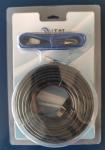 CCA 10m 20m 30m Cat6 Ethernet Cable SFTP Network Outdoor Fiber Optic Patch Cable