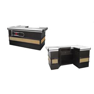 China Customized Durability Checkout Counter Cold Rolled Steel Various Lengths Colors factory