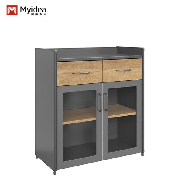 Compact Loft Industrial Style Boss Office Tea Water Cabinet Support customizatio