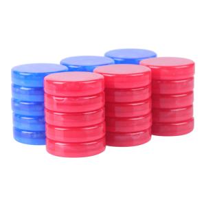 China Custom Pink Acrylic Backgammon Pieces Checkers Luxury Backgammon Board factory