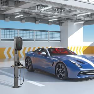 China Smart 32A 3P Electric Car Charging Station 380V CE ROHS FCC APP WIFI Optional factory