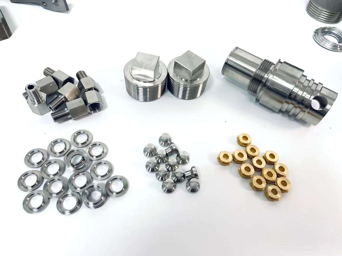 ISO9001 Custom CNC Aluminum Parts 0.05mm Powder Coating