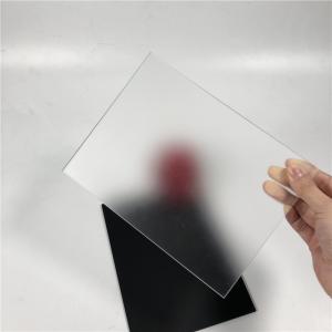 China Moulding 5x7 1mm Matte Black Acrylic Sheet factory