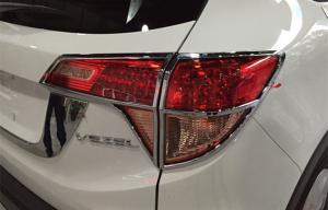 China Custom Chrome Headlight Bezels , HONDA HR-V 2014 VEZEL Tail Lamp Chrome Rim factory