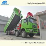 25m3 SHACMAN F3000 12 Wheel Tipper Truck For Ghana