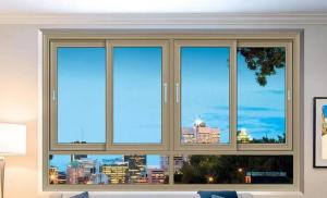 China Powder Spraying/Fluorocarbon Spray Aluminum Sliding Window Affordable and Customisable factory