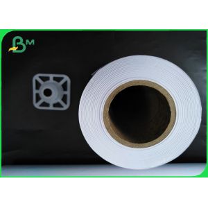 China Inkjet CAD Drawing Paper Roll 914mm X 100m White Paper Roll 2&quot; Core factory