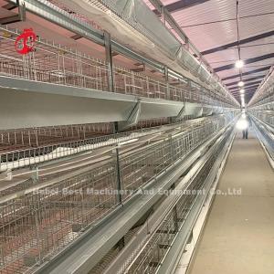 China Stainless Steel Wire Battery Cage For Chicken 432cm2 Area Bird Adela factory