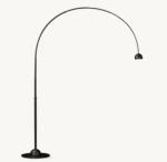 Hardwired 110-120V Brass Arc Floor Lamp Bulb Included