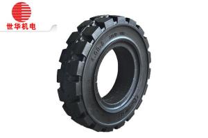 China Yuan 8.25-16 Solid Forklift Tires , Solid Service Forklift Tyres on sale