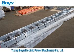 China Aluminum Alloy Ladders Utility Pole Antiskid Strip With Upper Hook factory