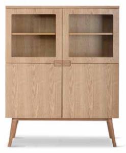 China wholesale North America style wooden high cupboard cabinet furniture factory