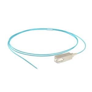China Fiber Optic Pigtail Multi Mode A1a OM3 SC Adaptor PVC Sheath factory