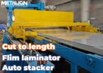 High Auto Heavy duty sheet coil cutting machine With A Film Laminator 1.5mm -2