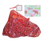 Customized Colorful Plastic Gift Wrap Bags , Jumbo Christmas Sacks