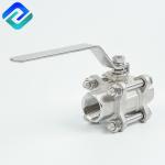 DN100 2 Inch Ball Valve 316 Stainless Steel EN 12266 Water Oil Gas