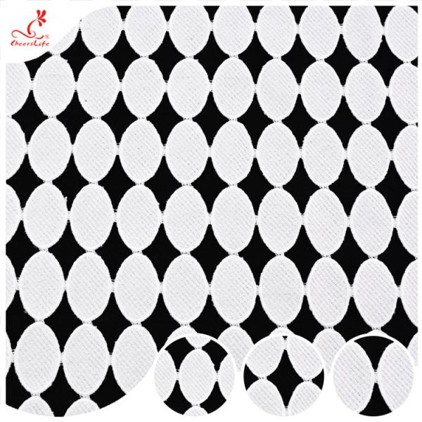Embroidery White Guipure Chemical Lace Trim For Decoration Fabric Trim