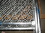 60x60mm Temp Chain Link Fence , Hot Dipped Galvanized Temporary Fence Bracing