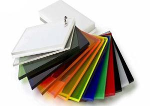China ISO9001 1220x2440mm Casting Colored Pmma Plastic Sheet factory