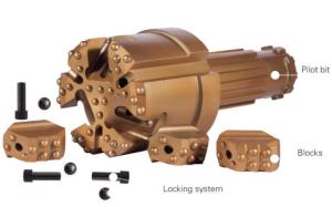 China O.D. 355mm Concentric overburden casing with blocks for water well projcet factory