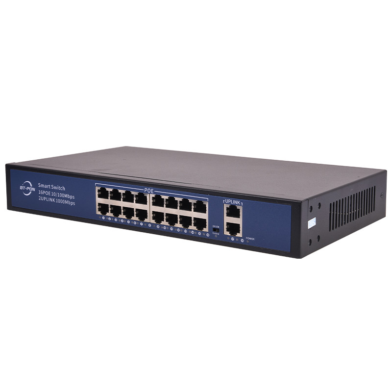 8 Port Network 2 Gigabit Ethernet Poe Switch