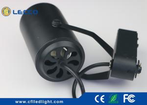 China Black Body COB LED Track Lights 20 Watt CRI &gt; 80 Adjustable Angle factory