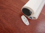 Outdoor Sunscreen Roller Blinds 30% Polyester 70% PVC Heat Block Out