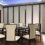 Aluminium Mobile Sliding Folding Partition Walls Hotel Soundproof Acoustic
