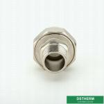 Industrial Ppr Pipe Fittings , Liquid Transportation Male Threaded Union