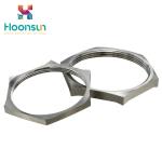 Metallic Cable Gland Accessories EMC Locknut With Electrical Fittings