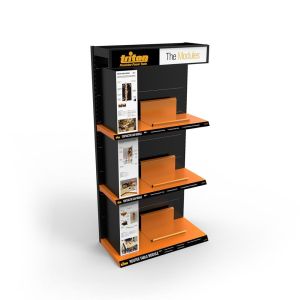 China Customized Metal Tool Display Rack Saw With LED Lights on sale