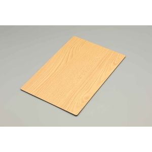 4*8FT Scratch-resistant Swiss pear wood Aluminum Composite Panel 4MM 1.22*2.44m