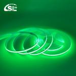 Waterproof Green Flexible Strip Light High Density COB LED CE RoHs IP20 Ra90 8mm