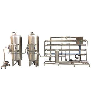 Salt Desalination Rate ≥97% Metal / Plastic Water Purification Equipment With