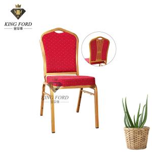 China Hotel Banquet Chairs With Back Flower Design Moulded Foam Seat factory