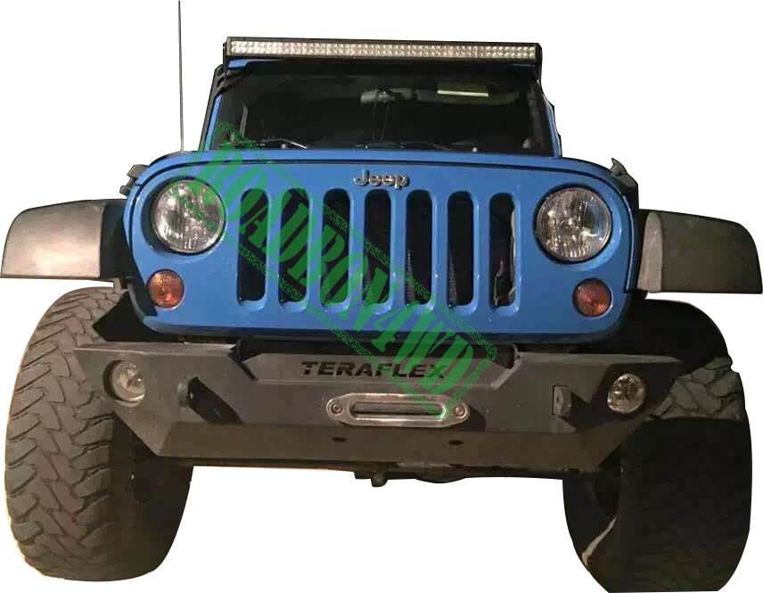 JK front bumper Steel Front Bumper 4x4 Winch recovery Bumper for Jepp WRANGLER