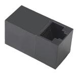 90 Degree RJ45 Cable Coupler Female To Female Straight Extension