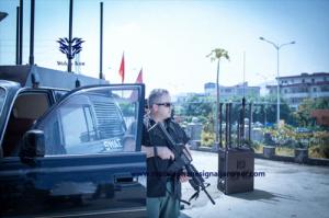 China Military VIP Protection Defence Vehicle Bomb Jammer 500W High Power All Cell Phone Signal Jammer factory