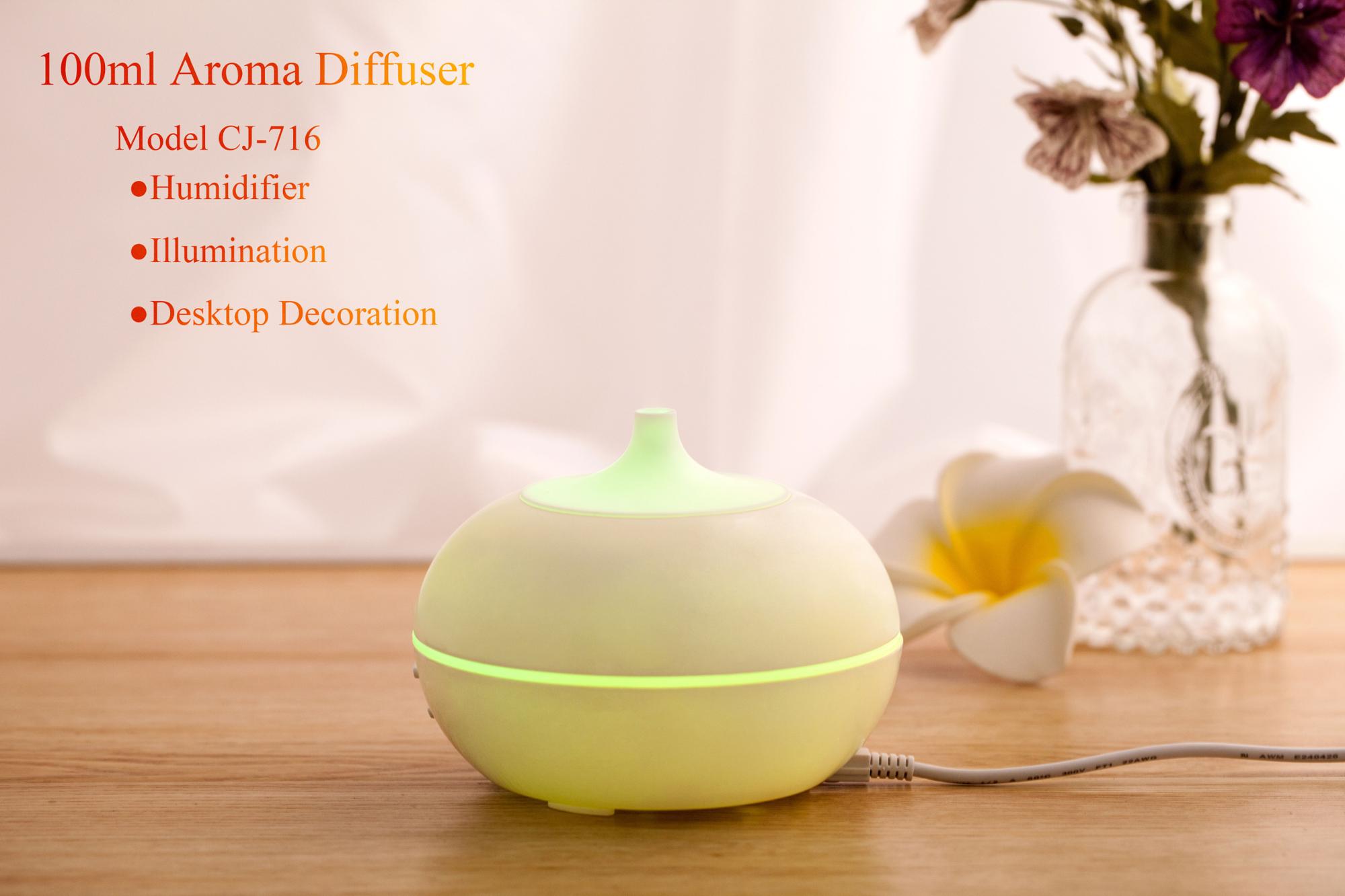 Ultrasonic MINI USB Air Humidifier USA Aroma Essential Oil Accepted