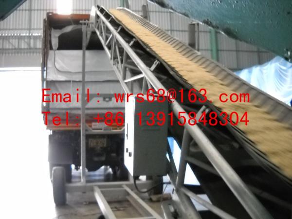 Conveyor belt loading PP Woven Container Liner Bag For foods like soybean , malt