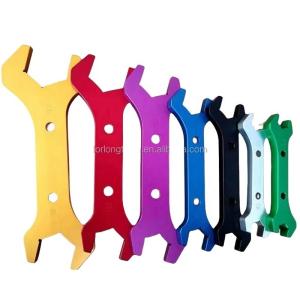 China 7PCS Double Ended Hose End Wrench Set for Universal Auto Pipe Fitting An3-An16 Aluminum Picture Shows Universal factory